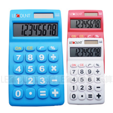 8 chiffres Calculatrice de poche à double alimentation avec grandes touches (LC317A)